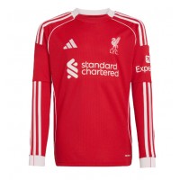 Maglia Calcio Liverpool Prima Divisa 2025-26 Manica Lunga